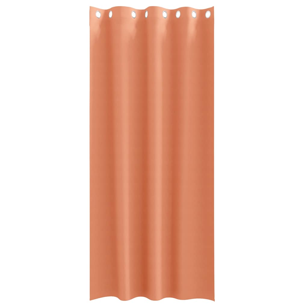 Verdunkelungs-Vorhänge mit Ringen 2 pcs Beige 140 x 140 cm