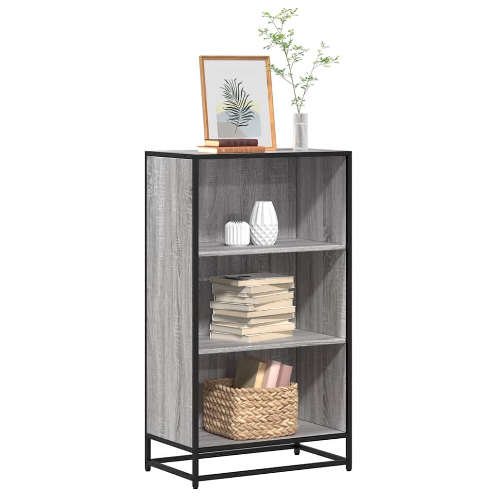Bücherregal Schwarz 60x35x139 cm Holzwerkstoff