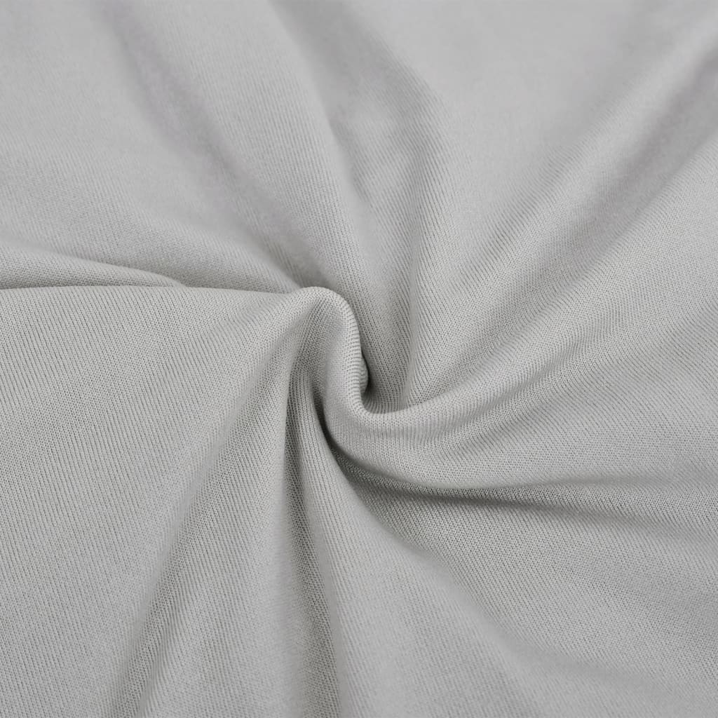 Stretch-Sofahusse Schwarz Polyester-Jersey