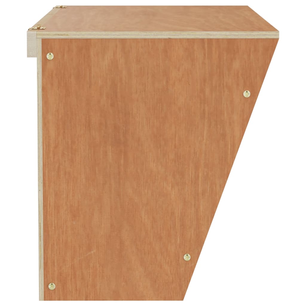 Heuraufe für Kaninchen 25x18,5x20,5 cm Massivholz Tanne