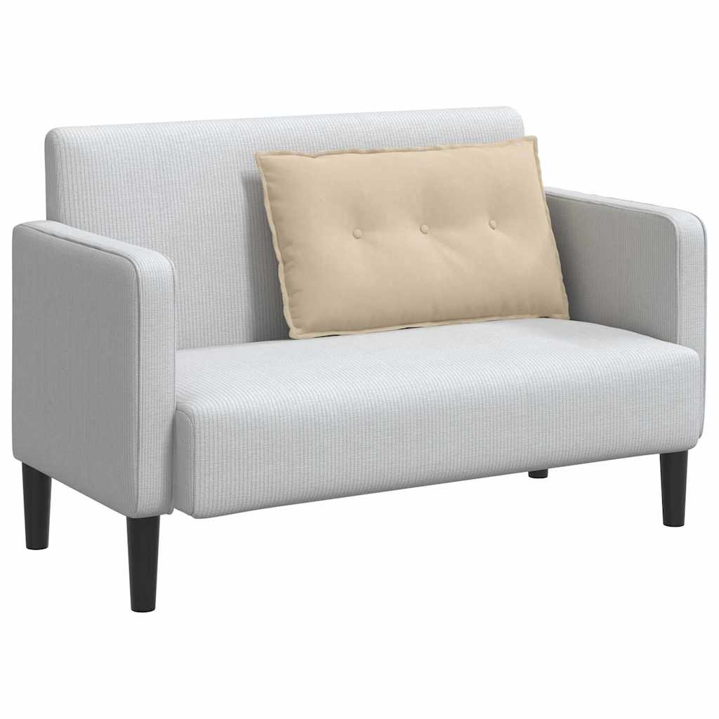 Rückenkissen Taupe 50 x 45 cm Mikrofaserstoff