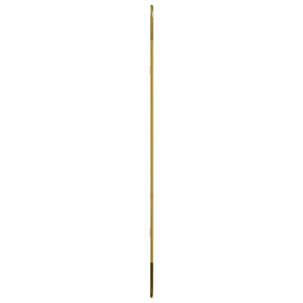Wandspiegel Silbern 50x20 cm Oval