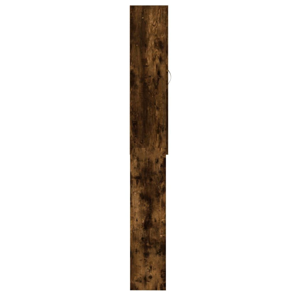 Waschmaschinenschrank Weiß 64x25,5x190 cm