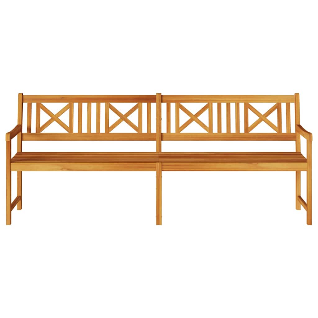 Bank Outdoor Natur 110 x 56 x 90 cm Massivholz Akazie