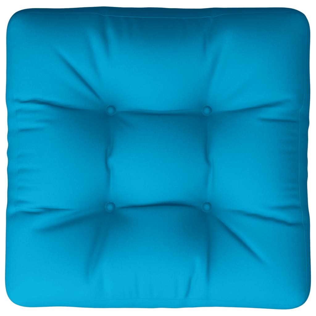 Palettenkissen Anthrazit 50x50x12 cm Stoff