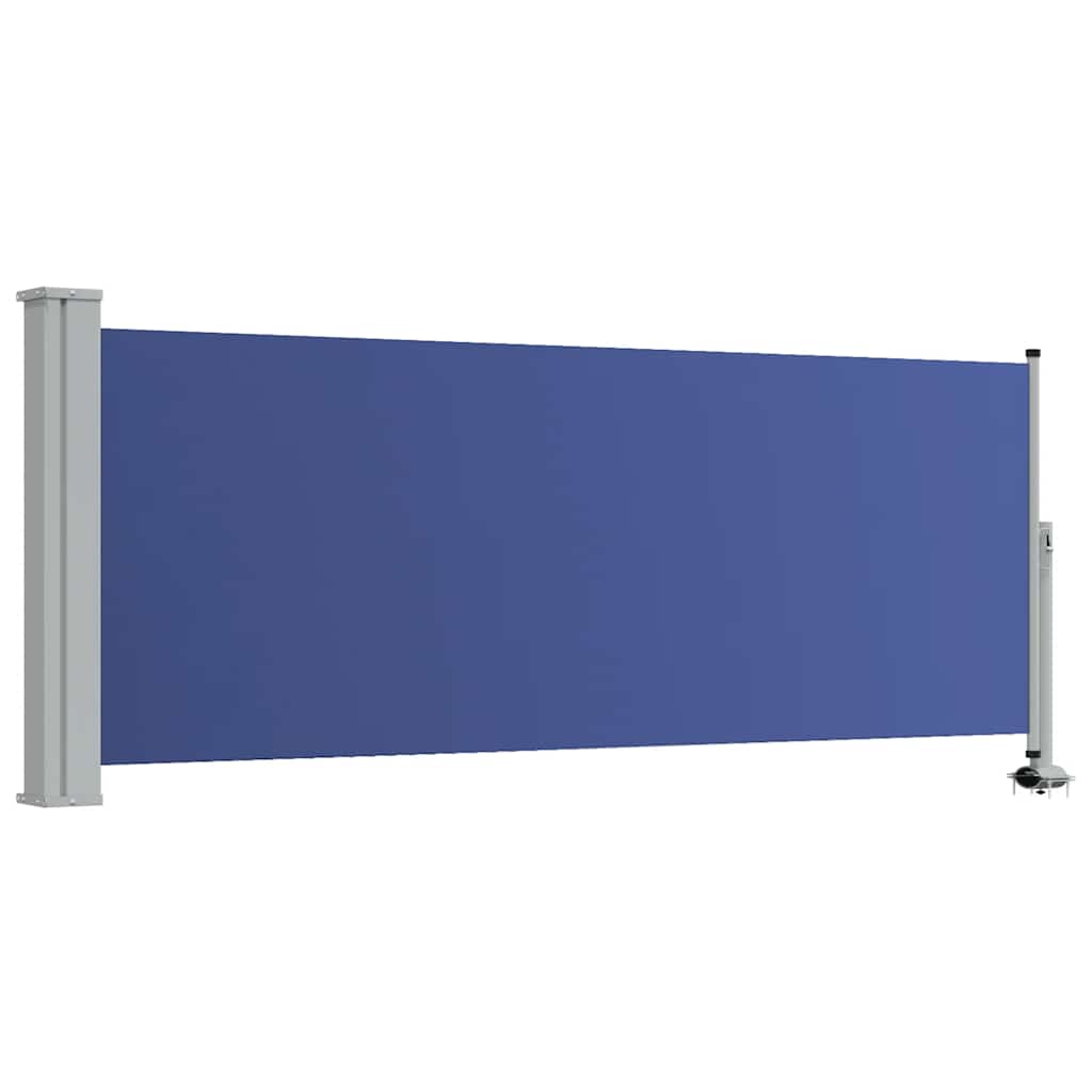 Seitenmarkise 60 x 300 cm 100% Polyester Eisen Stahl