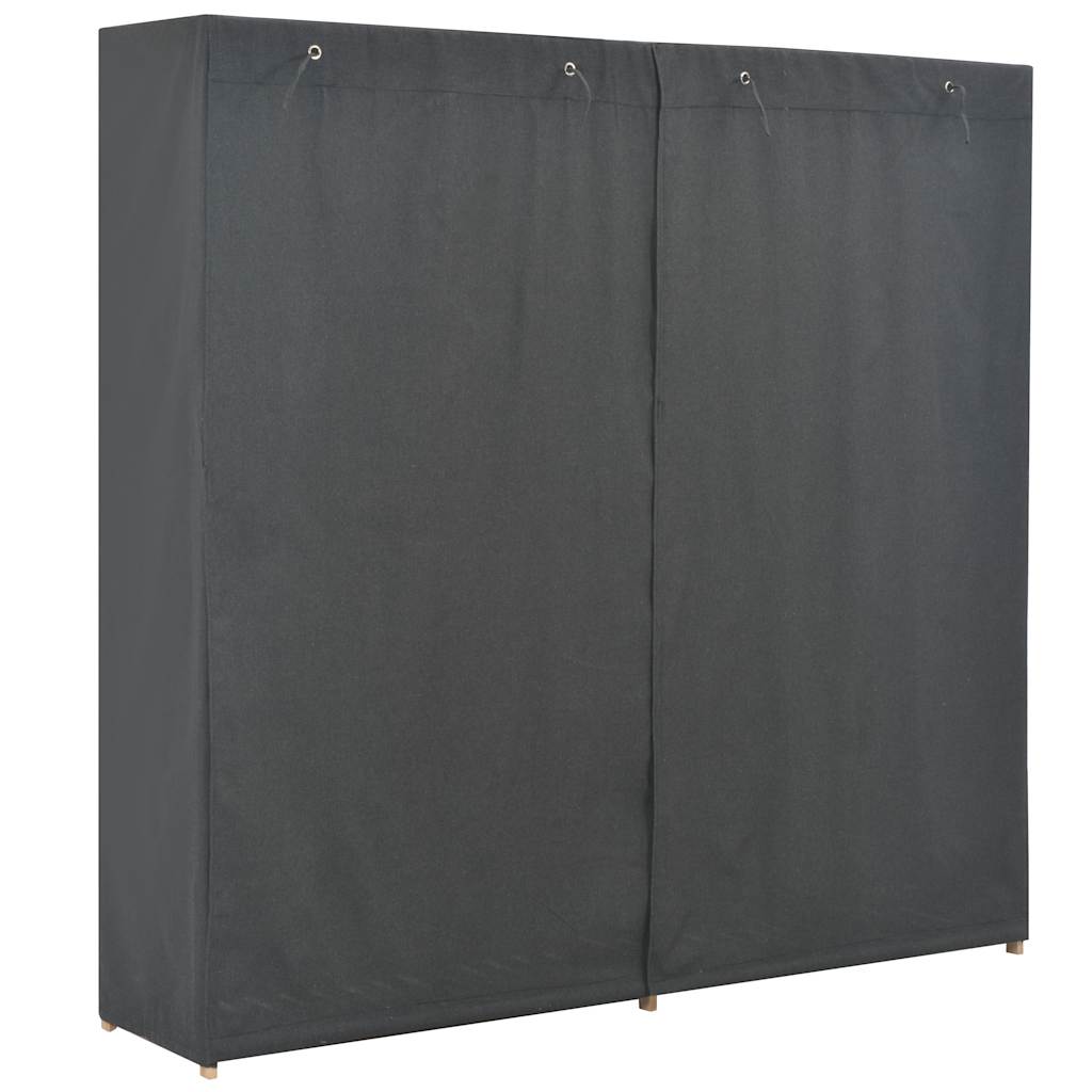 Kleiderschrank Weiß 173 x 40 x 170 cm Stoff