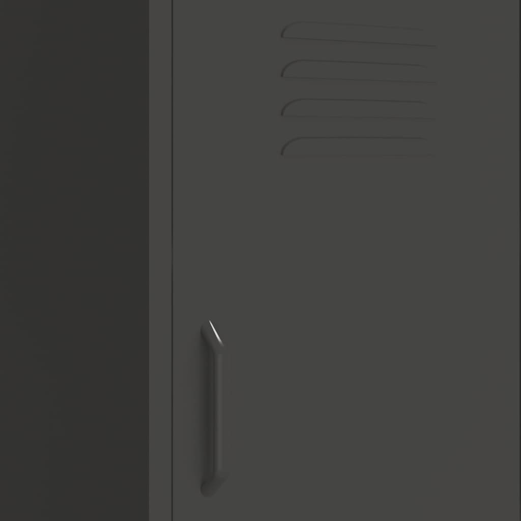 Lagerschrank Olivgrün 42,5x35x101,5 cm Stahl