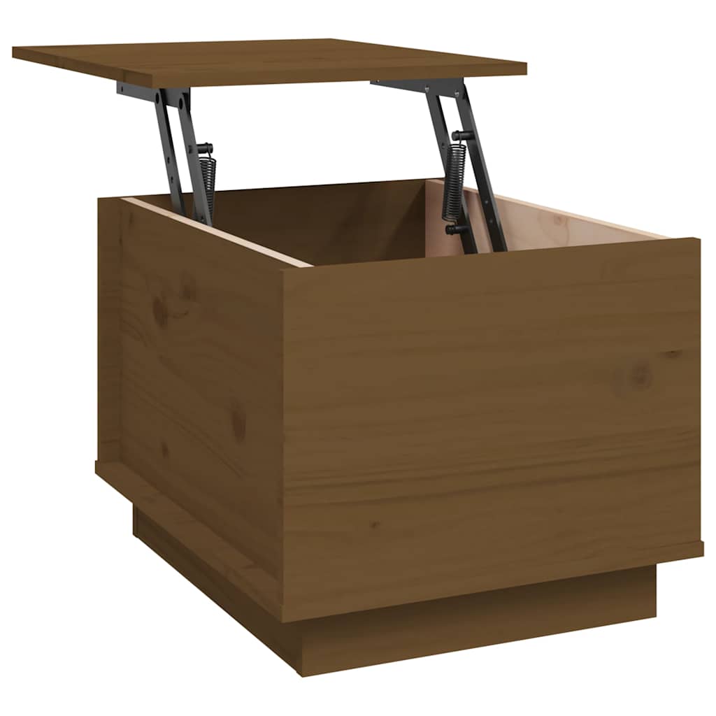 Couchtisch 40x50x35 cm Massivholz Kiefer