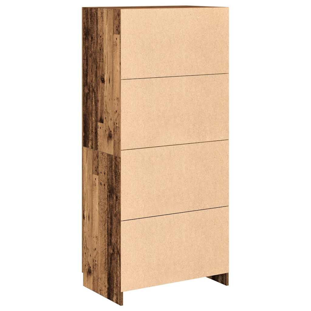 Kleiderschrank Weiß 90x52x200 cm Holzwerkstoff