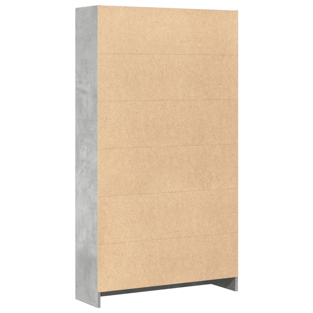 Bücherregal Weiß 40x24x75 cm Holzwerkstoff