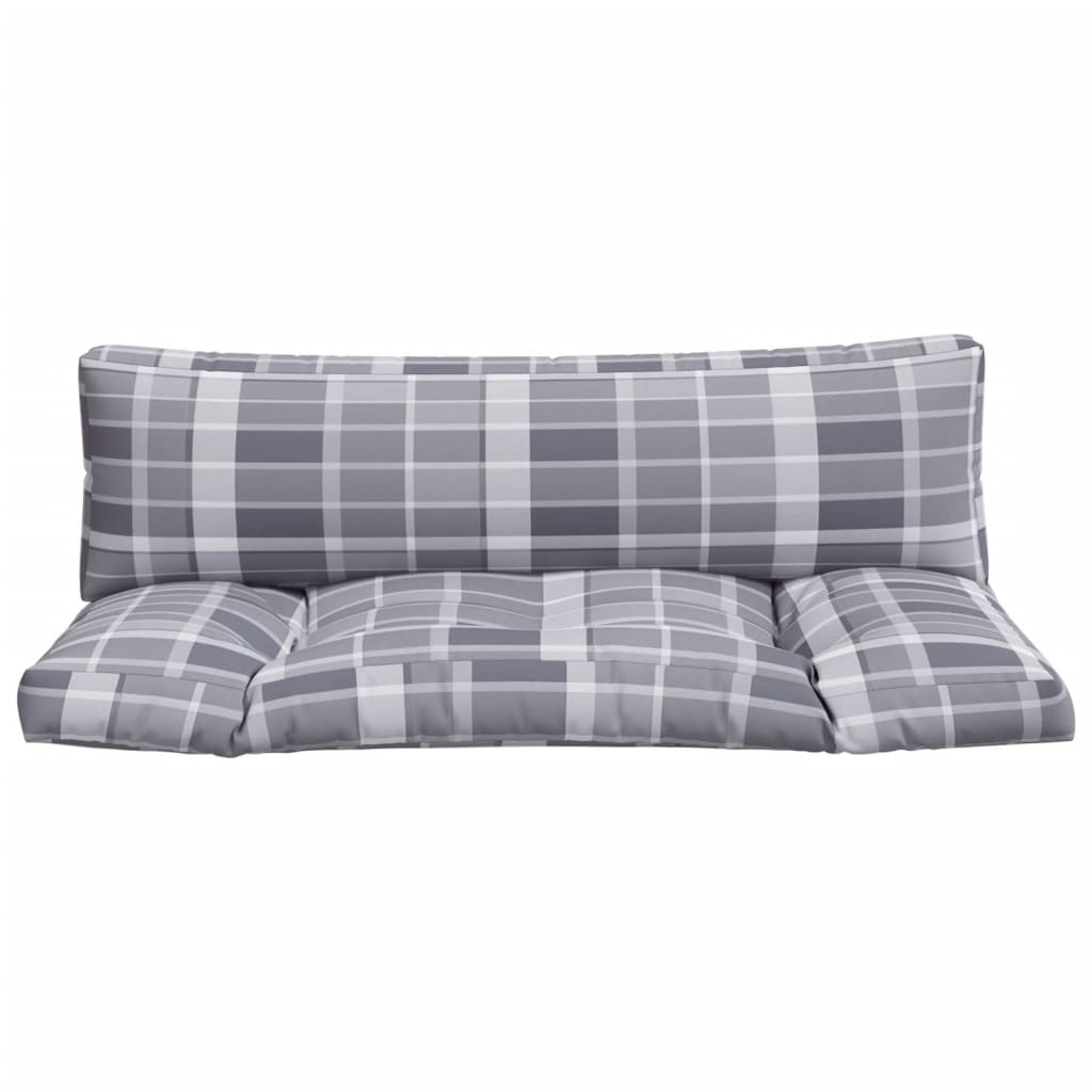 Palettenkissen Blau Weiß Gestreift 58x58x10 cm Oxford-Gewebe