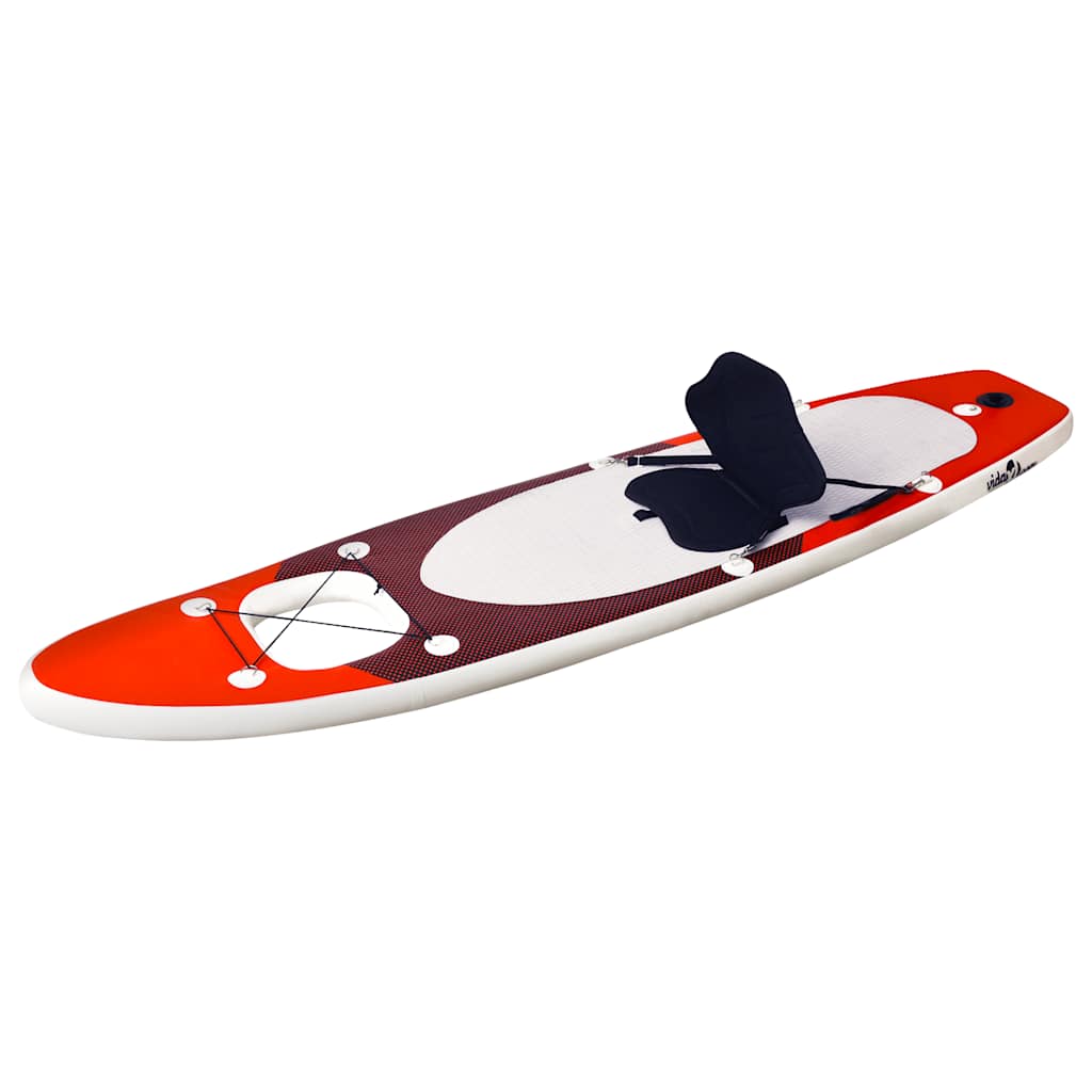 SUP-Board-Set Aufblasbar Blau 300x76x10 cm