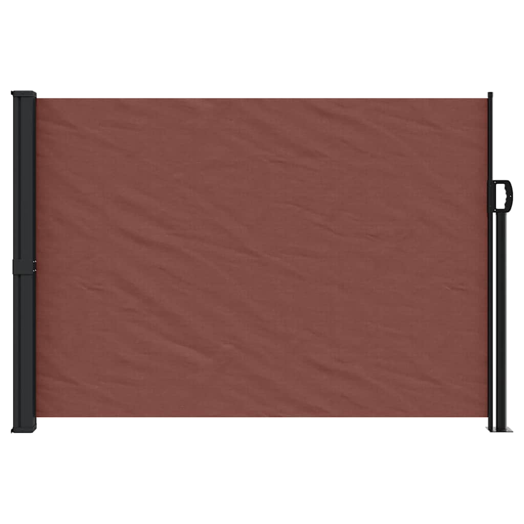 Seitenmarkise Ausziehbar Schwarz 100x300 cm