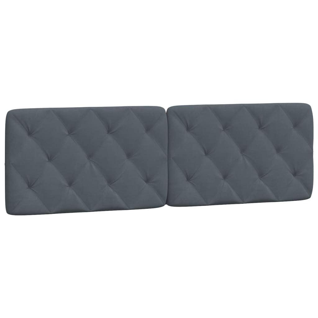 Bett mit Matratze Hellgrau 80x200 cm Samt