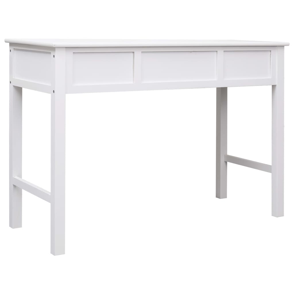 Schreibtisch Grau 110×45×76 cm Holz