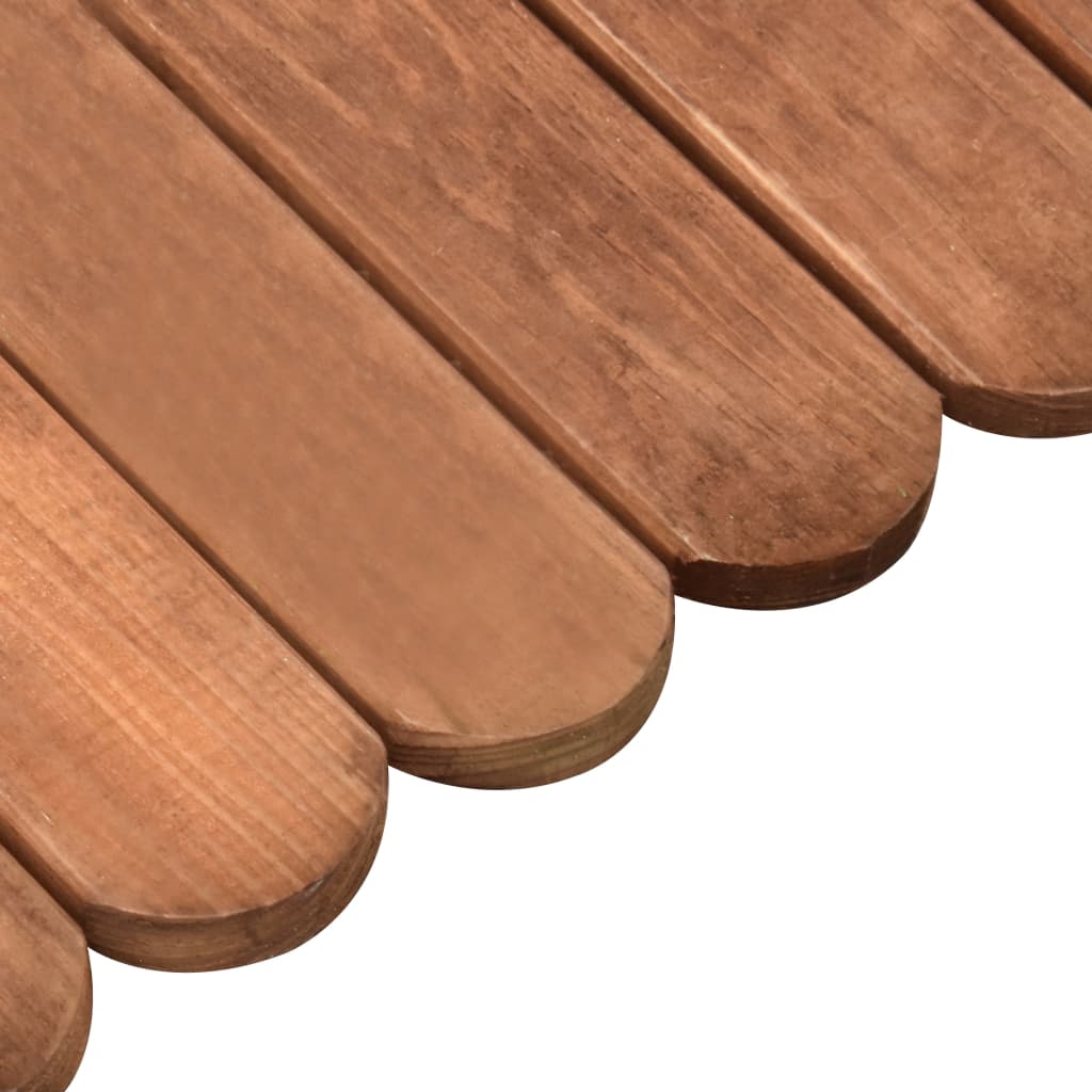 Beeteinfassungen 2 Stk. 120 cm Imprägniertes Kiefernholz
