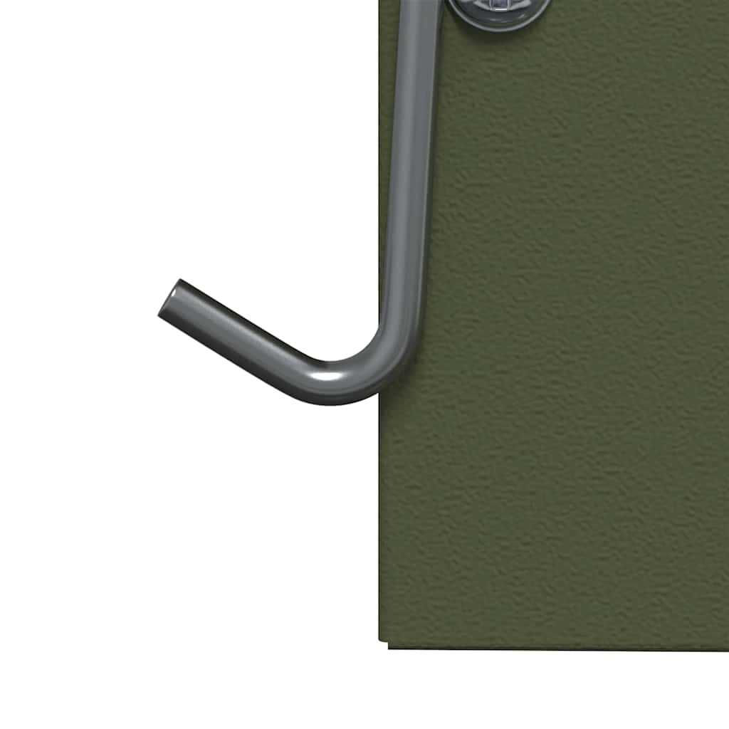 Kaninchenfütterer Schwarz 12,5 x 12,5 x 25 cm