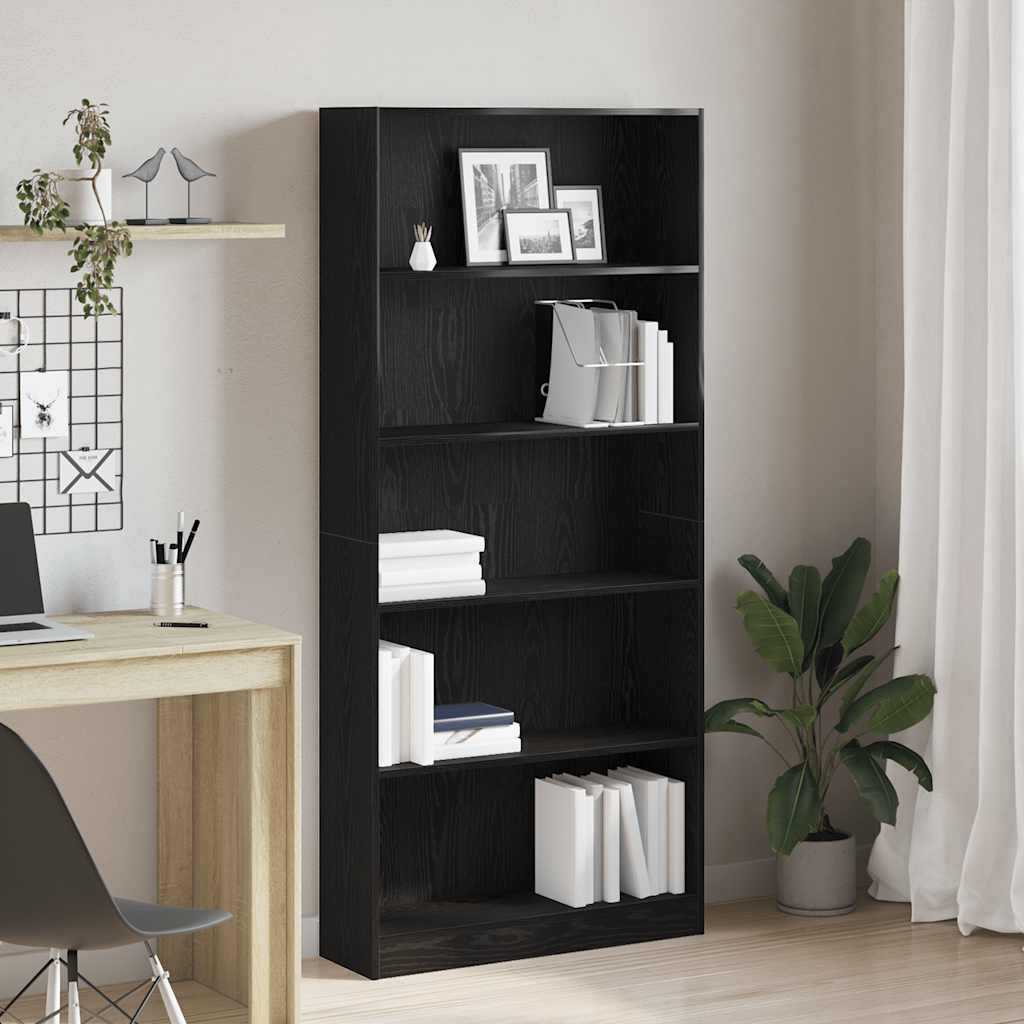 Bücherregal Weiß 40x24x75 cm Holzwerkstoff