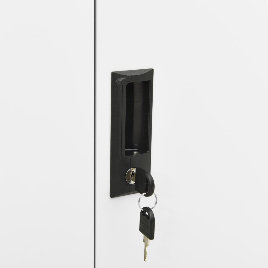 Büroschrank mit Pflanzkasten Anthrazit 90x40x125 cm Stahl