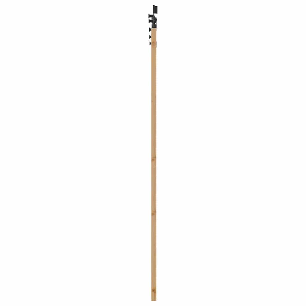 Schiebetür ORKDAL Natürlich und Schwarz 61 x 198,5 cm