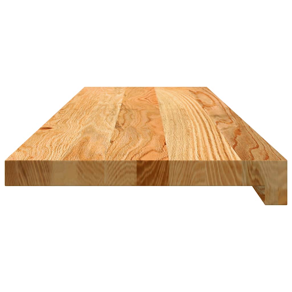 Treppenstufen 4 Stk. Unbehandelt 70x25x2 cm Massivholz Eiche