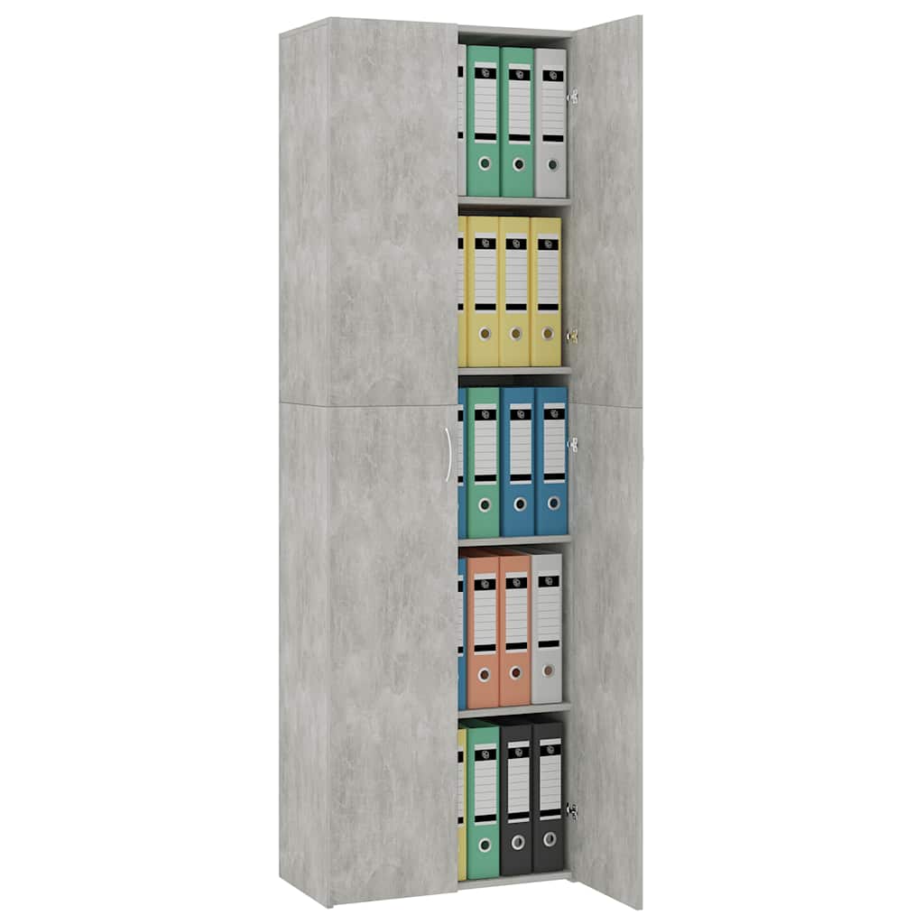 Aktenschrank Weiß 60x32x153 cm Holzwerkstoff