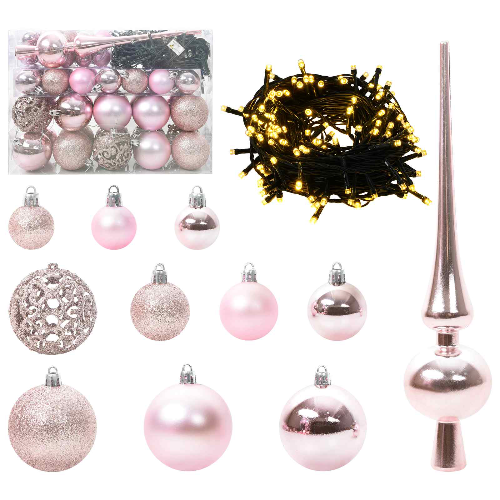Künstlicher Weihnachtsbaum Weiß 120 cm PVC und Stahl