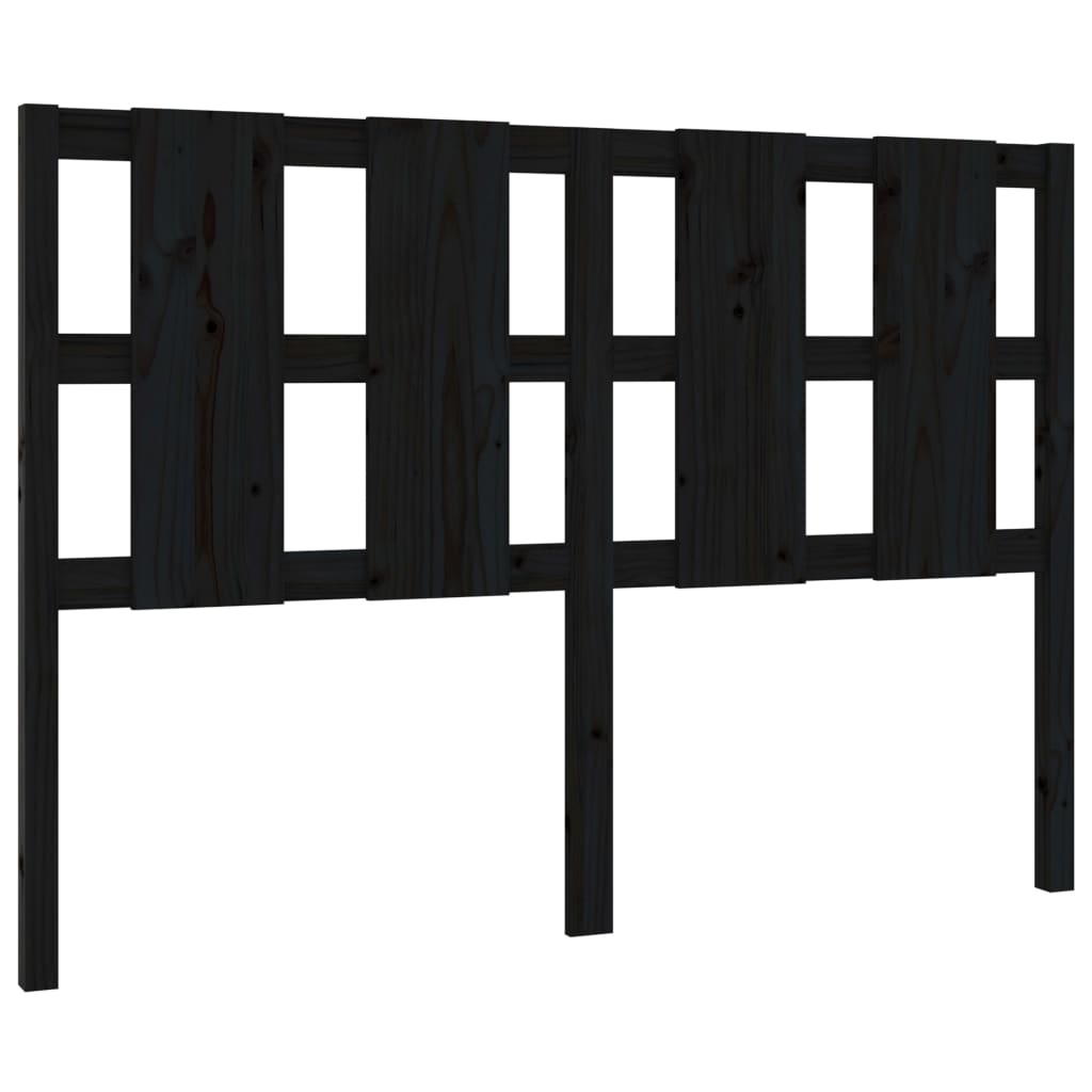 Kopfteil Grau 80,5x4x100 cm Massivholz Kiefer