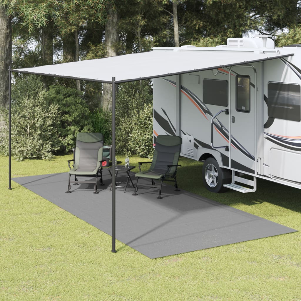 Zeltteppich Anthrazit 4x2 m