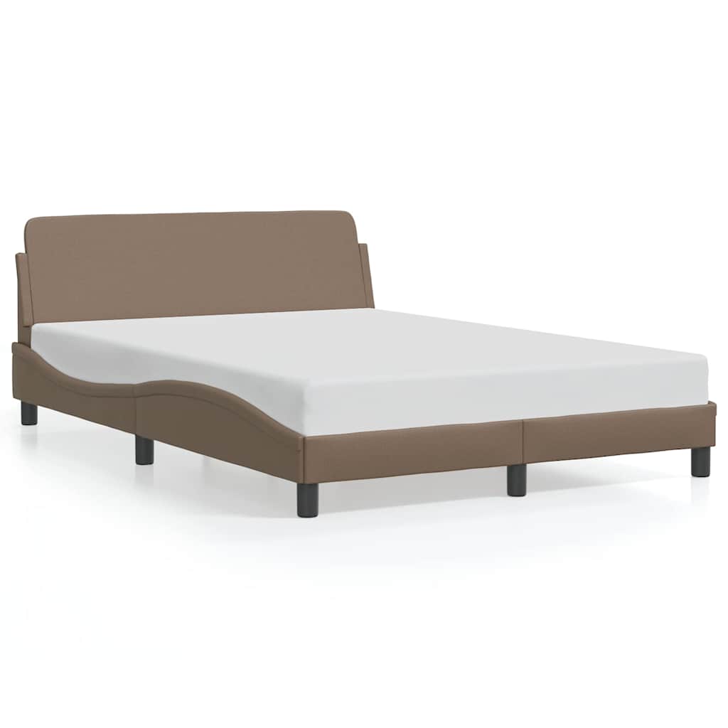 Bettgestell "Dover" Schwarz 80x200 cm Kunstleder