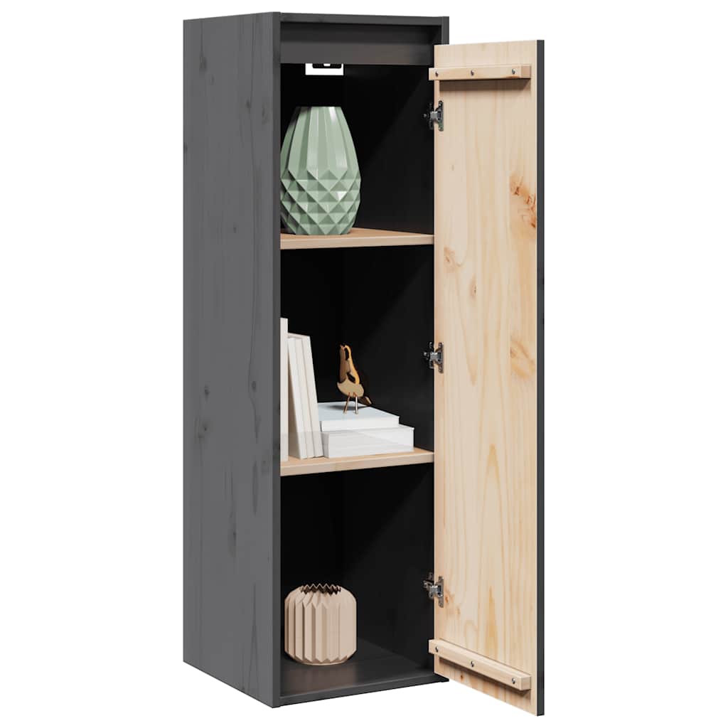 Wandschrank 30x30x100 cm Massivholz Kiefer