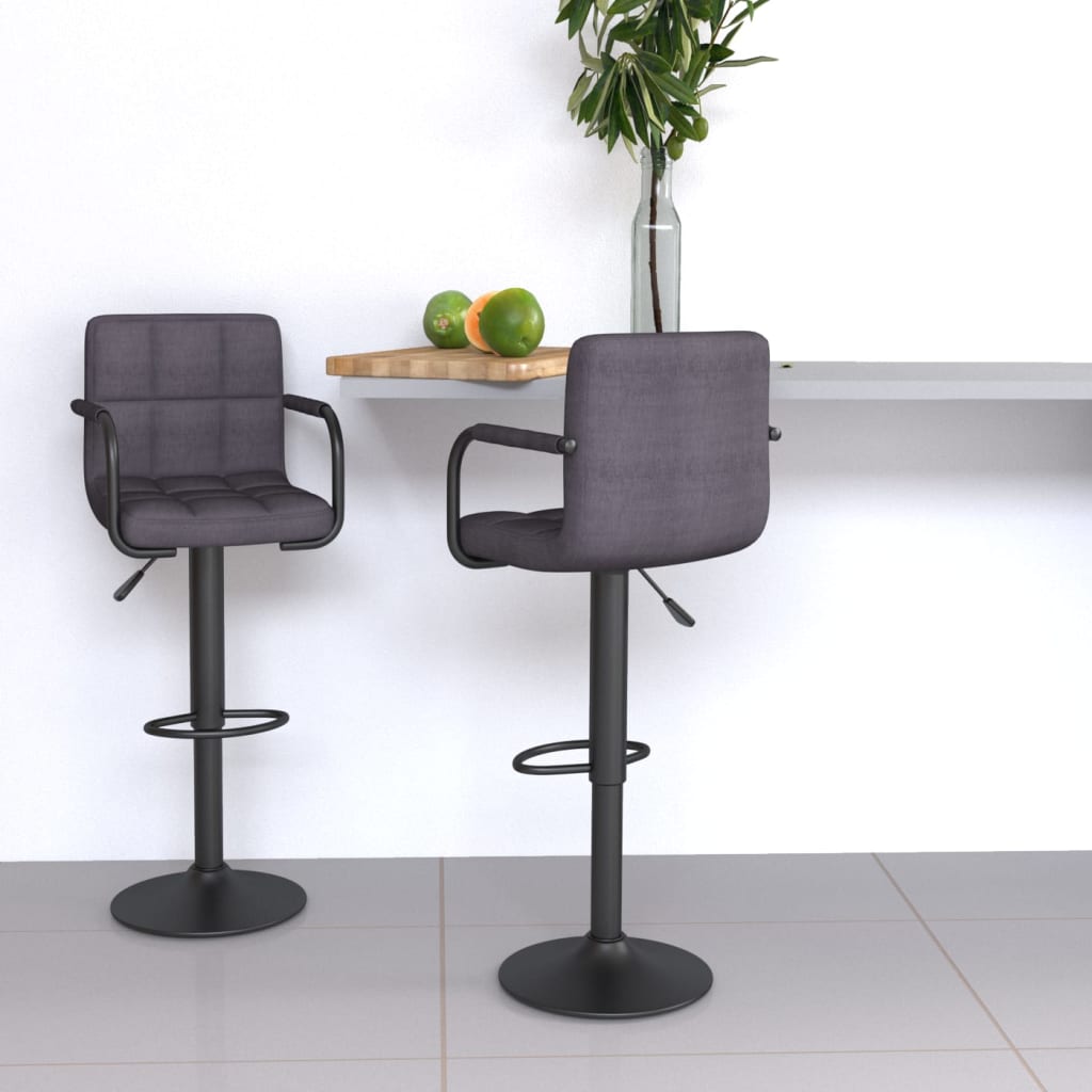 Barhocker Blau Stoff