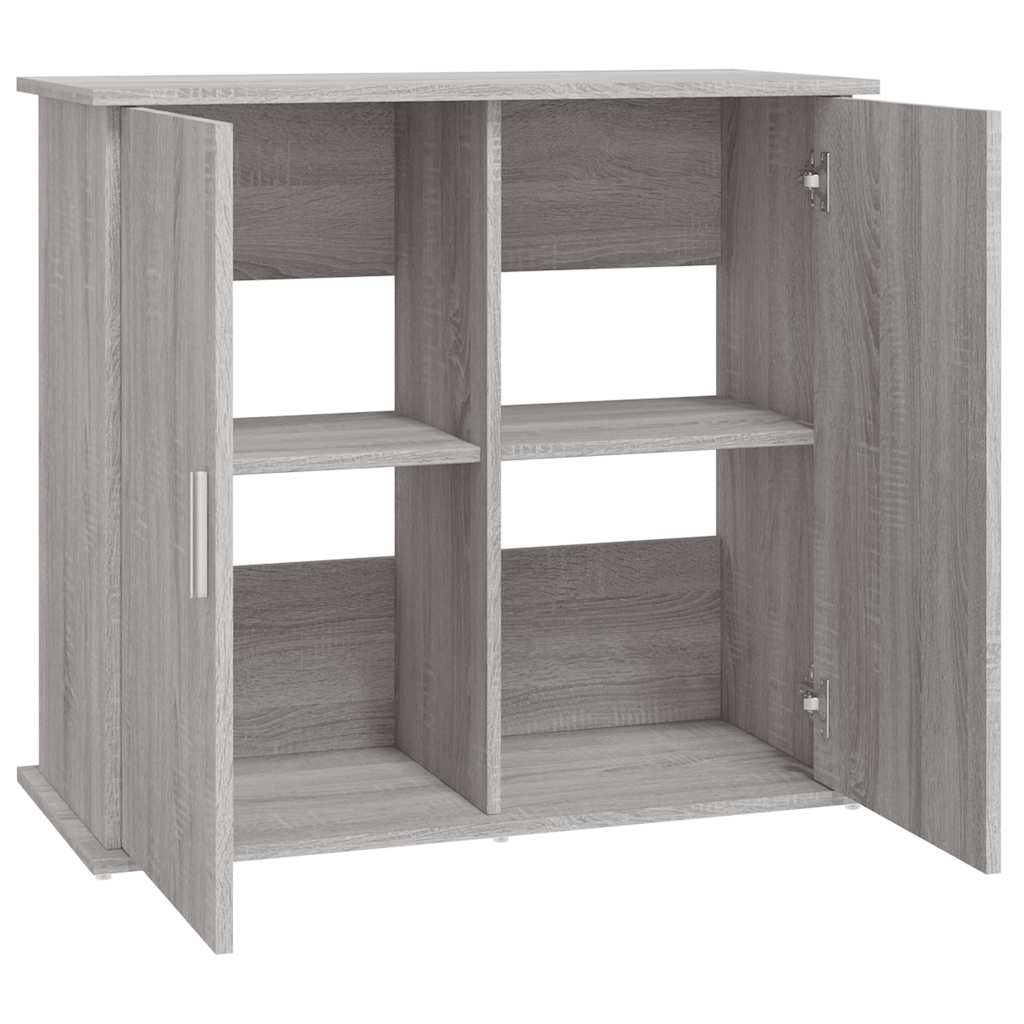 Aquariumständer Weiß 81x36x73 cm Holzwerkstoff