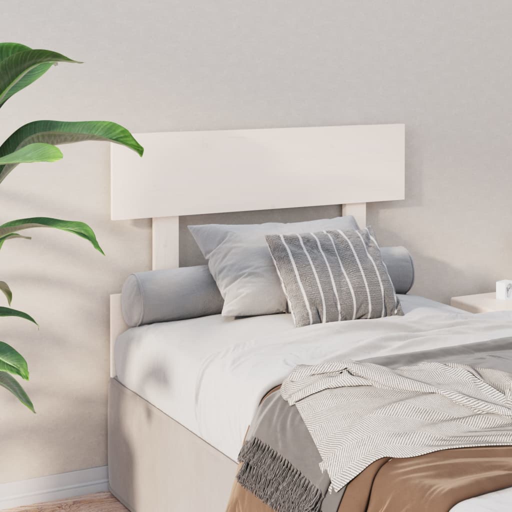 Bett-Kopfteil 78,5x3x81 cm Massivholz Kiefer