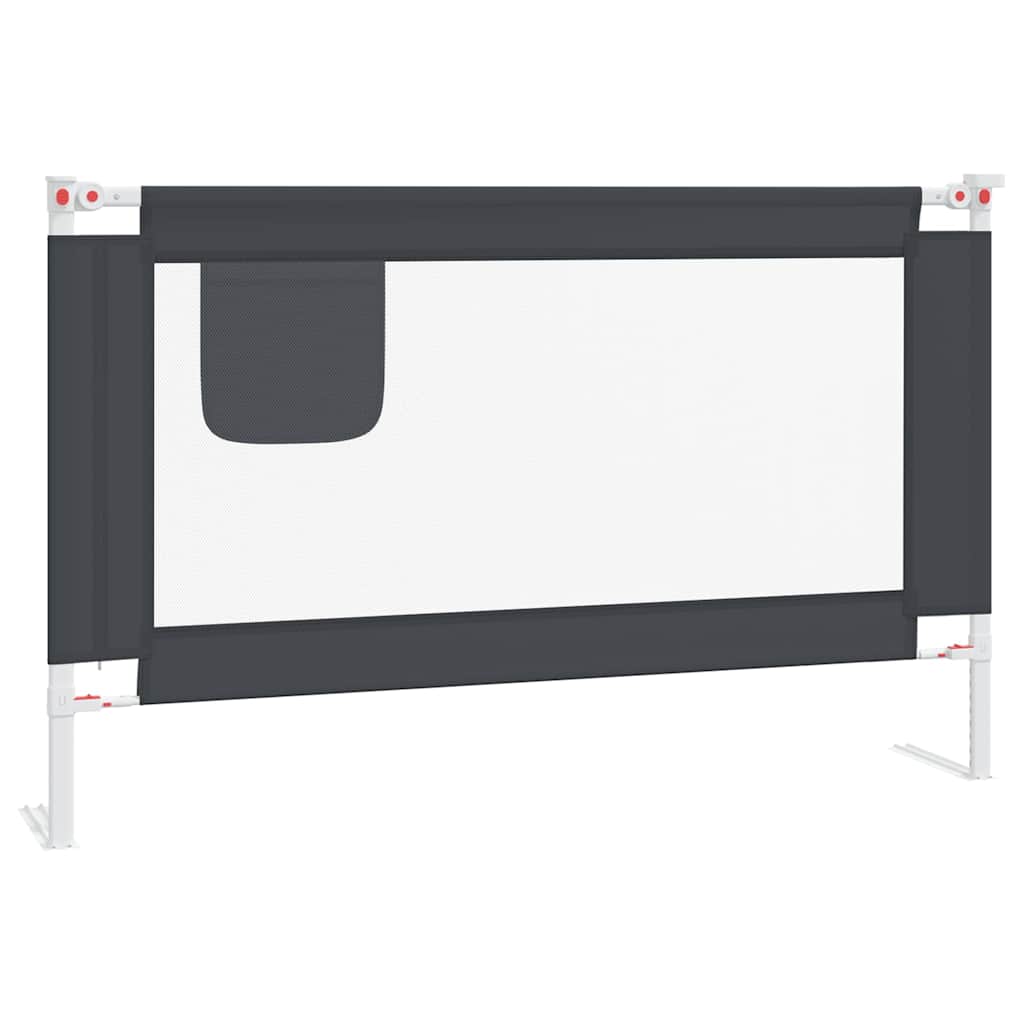 Kleinkind-Bettschutzgitter Grün 90x25 cm Stoff