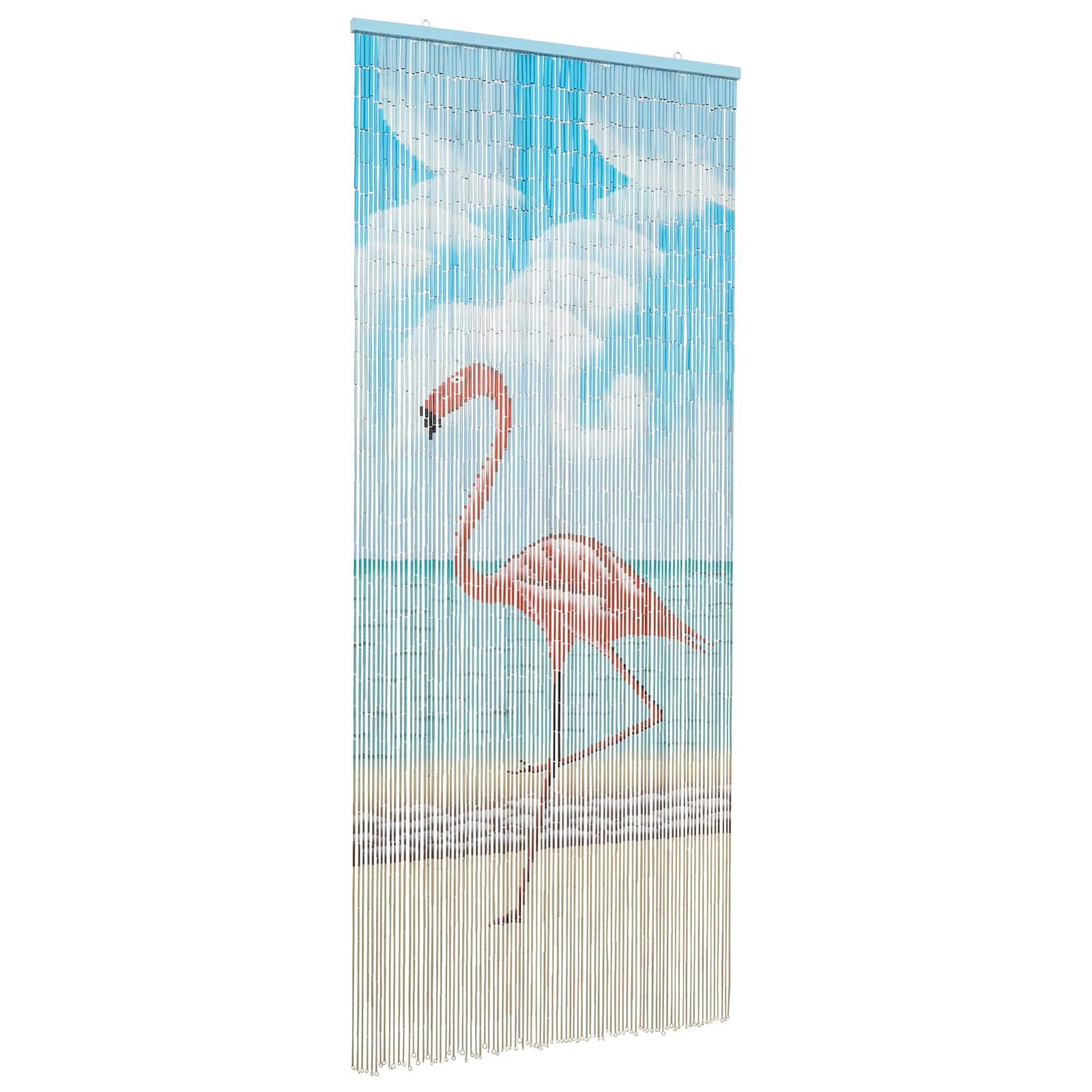 Insekten-Türvorhang Bambus Druck 90x220 cm Bambus