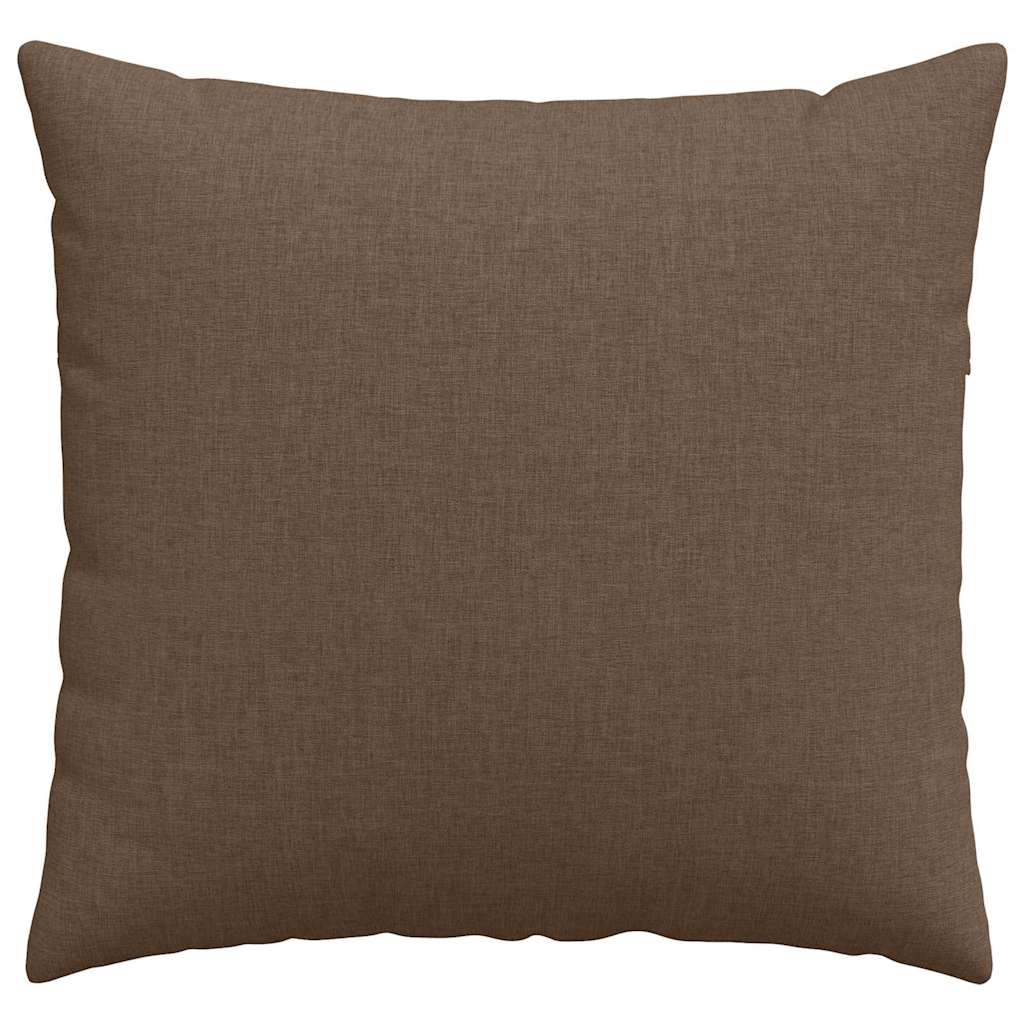Sofakissen 2 pcs Hellgrau 50 x 30 cm Stoff