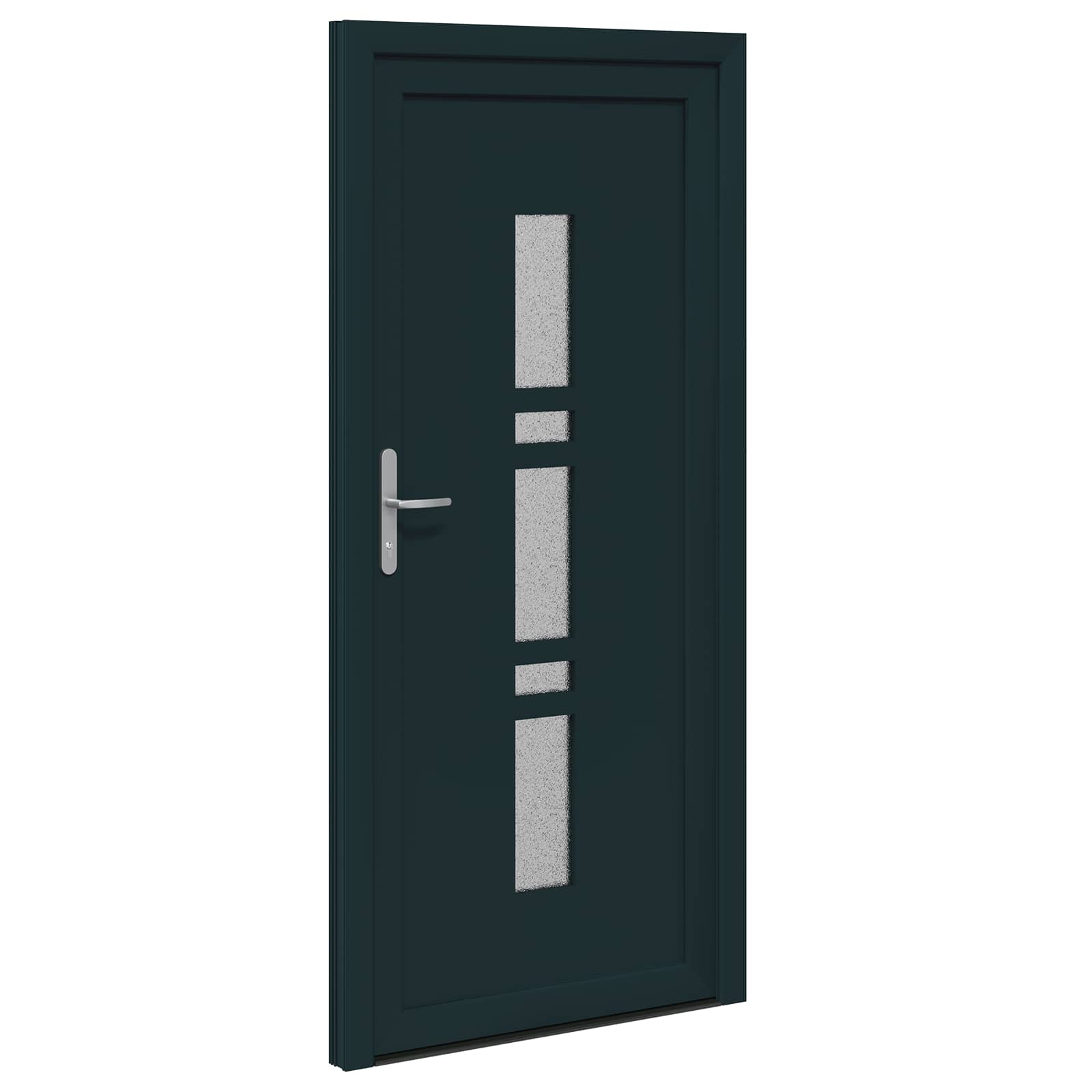 Vordertür Anthrazit 88 x 200 cm PVC
