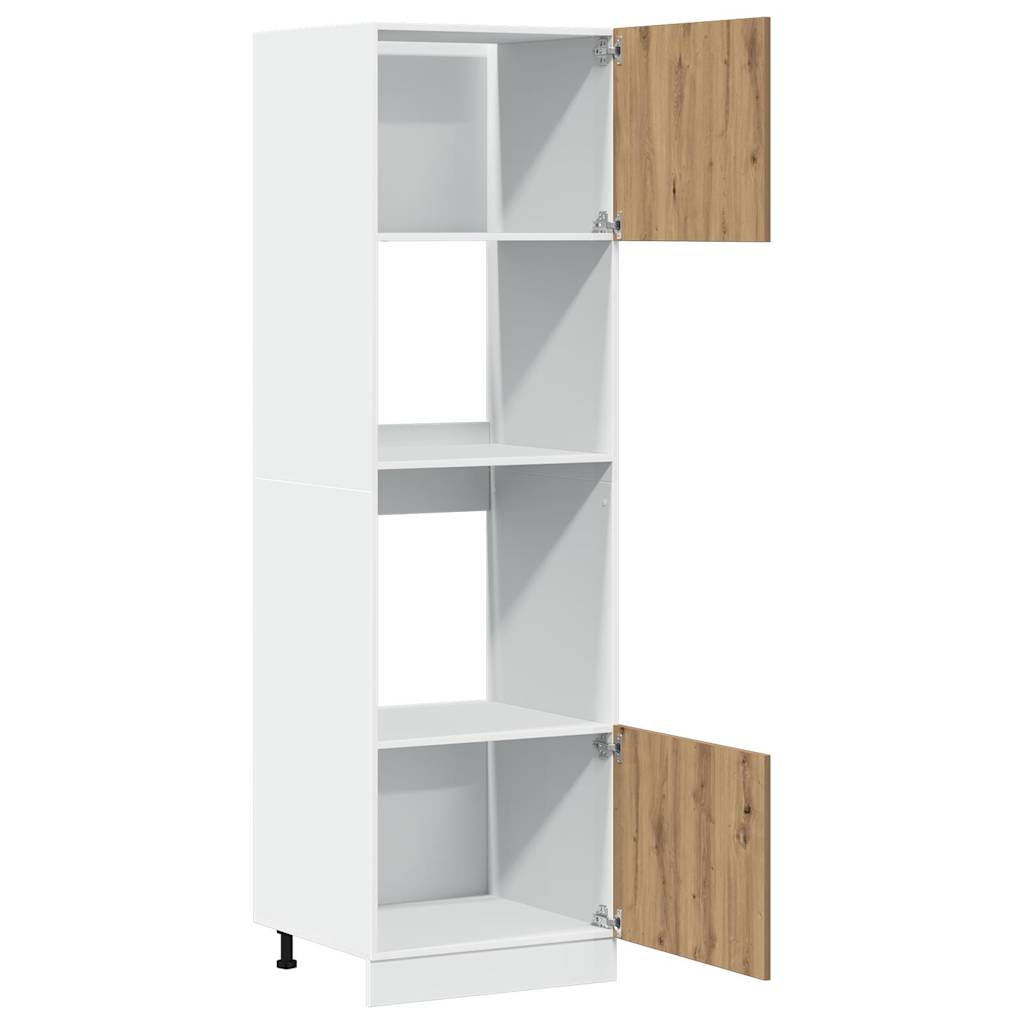 Unterschrank Lyon Weiß 60x46x81,5 cm Holzwerkstoff