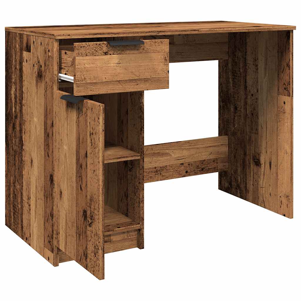 Schreibtisch Weiß 100x50x75 cm Holzwerkstoff