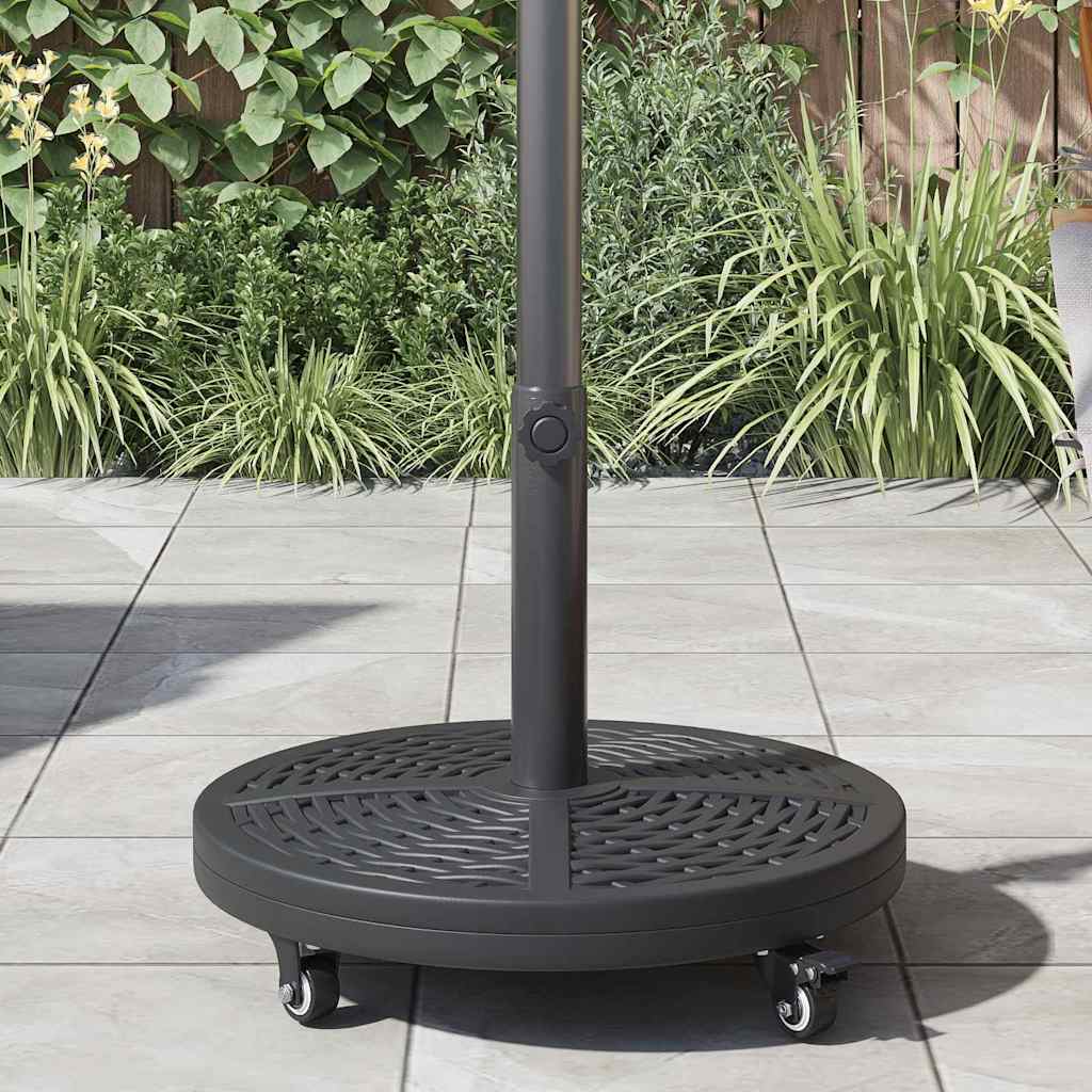 Sonnenschirmständer für Ø38/48 mm Mast 12 kg Rund