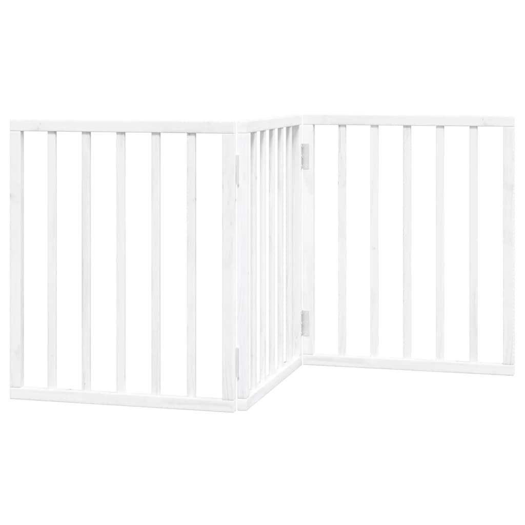 Hundegitter Faltbar 3 Paneele 150 cm Pappelholz
