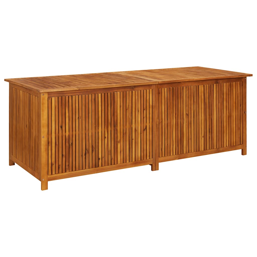 Garten-Aufbewahrungsbox 150x80x75 cm Massivholz Akazie