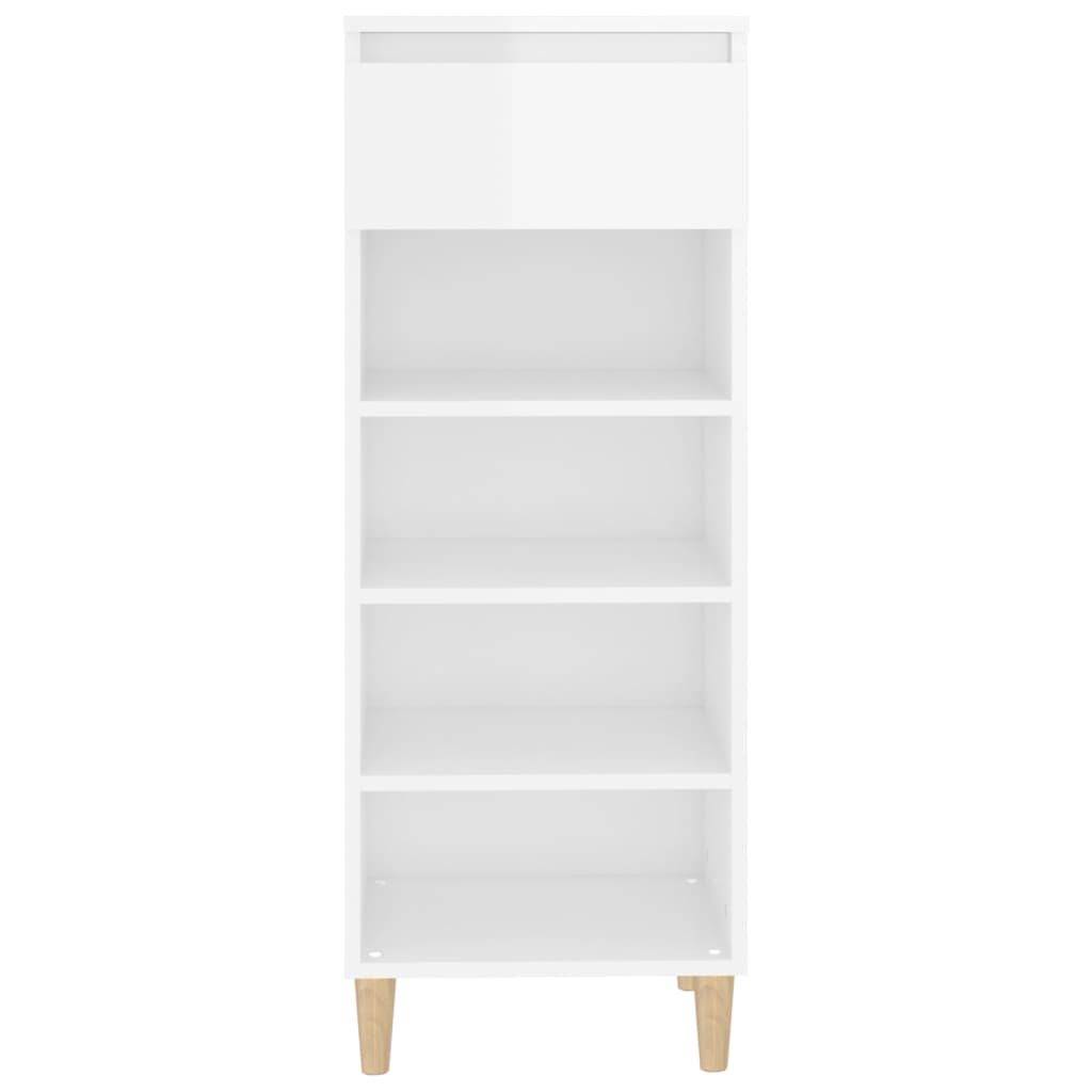 Schuhschrank Weiß 40x36x105 cm Holzwerkstoff