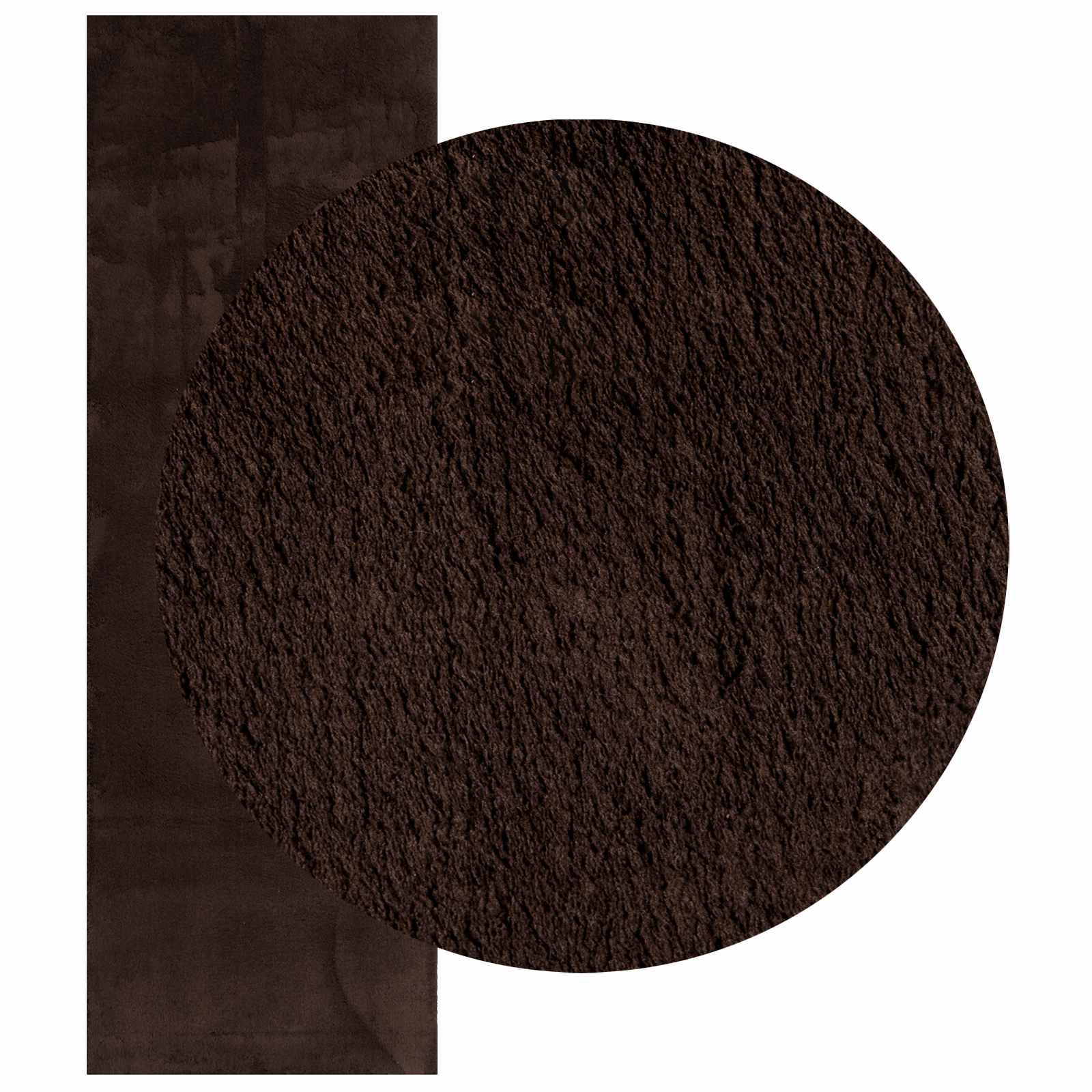 Teppich HUARTE Kurzflor Weich und Waschbar Anthrazit 60x110 cm