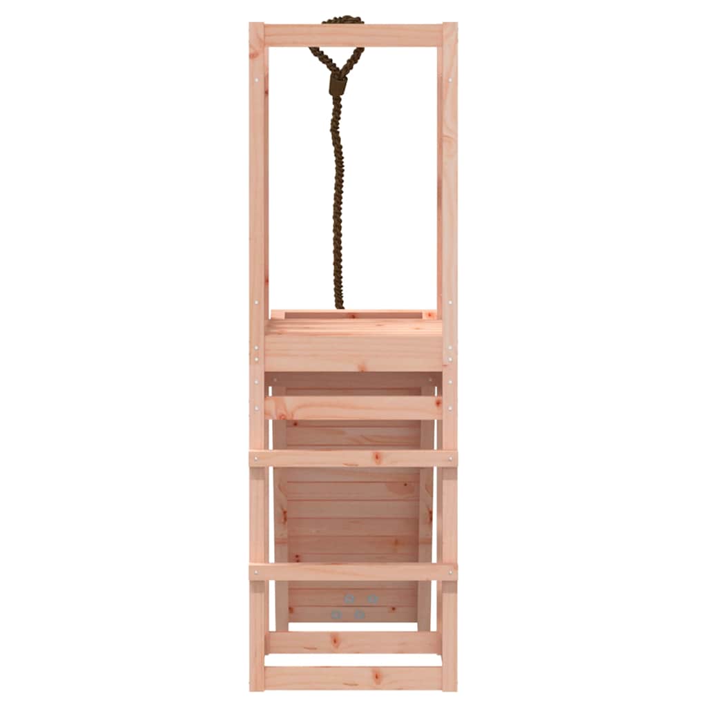 Spielturm mit Kletterwand Massivholz Kiefer