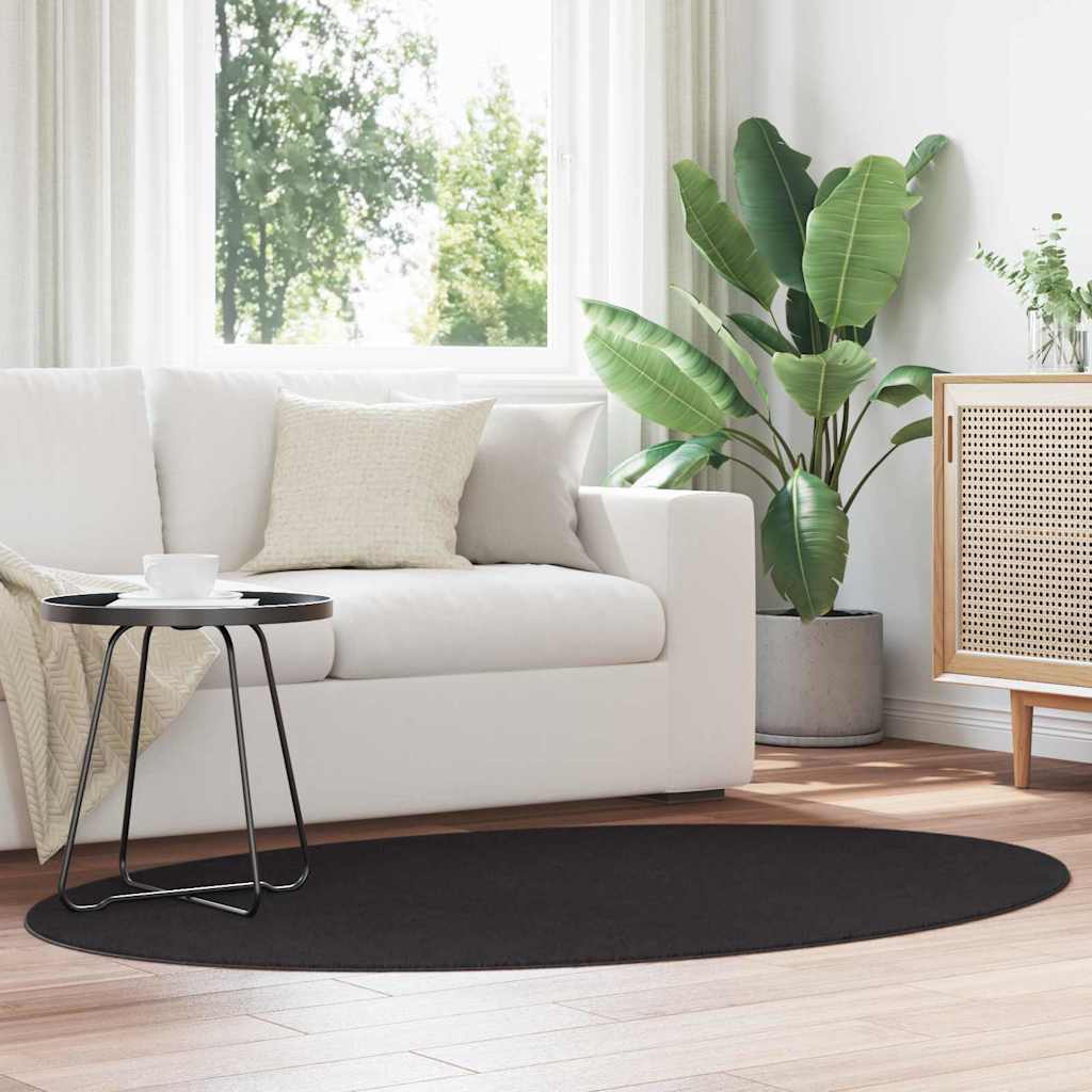 Bereichsteppiche HUARTE Anthrazit 100 x 200 cm 100 %Polyester
