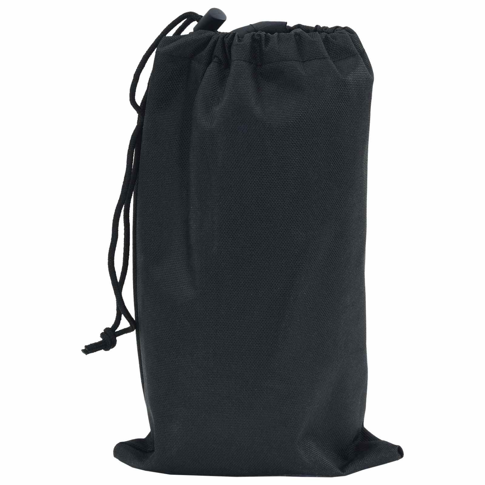 Tischdecken Uni Schwarz 62 x 62 x 15 cm Stoff