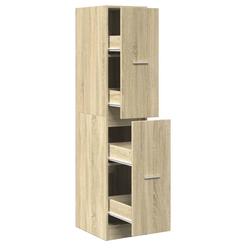 Apothekerschrank Weiß 30 x 41 x 174,5 cm Holzwerkstoff